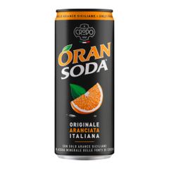 Orange Soda alkoholfrei Dose 330ml von Crodo