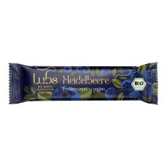 Bio Premium Fruchtriegel Heidelbee 30g - 25er Vorteilspack von Lubs
