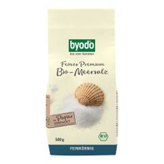 Bio Atlantik Meersalz feinkörnig 500g - 6er Vorteilspack von Byodo