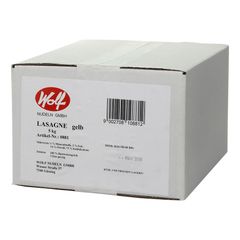 Lasagneblätter gelb mit Ei 5000g von Wolf Nudeln