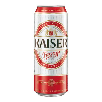 Fasstyp Bier Dose 500ml von Kaiser Bier