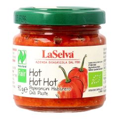 Bio Hot Hot Hot Chili Paste 90g - 6er Vorteilspack von La Selva