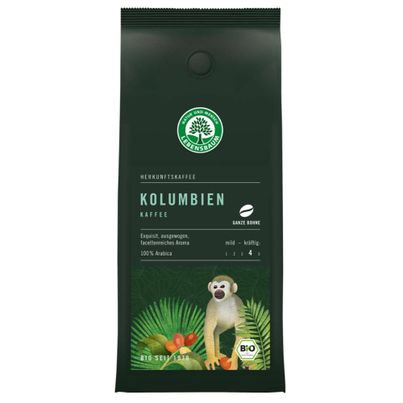 Bio Kolumbien Hacienda Bohne 250g von LEBENSBAUM