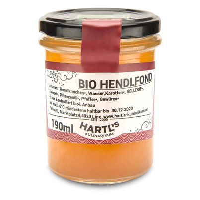 Bio Hendlfond 190g   - Fertiggericht von Hartls Kulinarikum