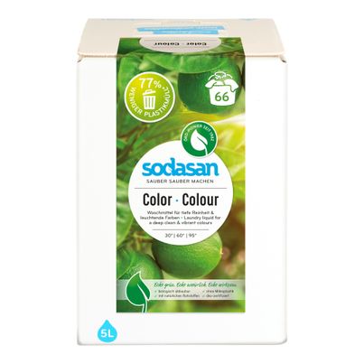 Bio Color Limette Waschmittel 66WG 5000ml von Sodasan