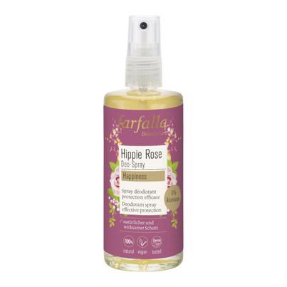 Bio FAF Hippie Rose Deo-Spray 100ml von farfalla
