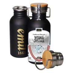 emil-Wodka Cristall 38%vol 500ml Edelstahl Kanne