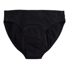 Periodenslip Bikini schwarz - Teens Collection - hohe Saugkraft - aus Bio-Baumwolle von ImseVimse
