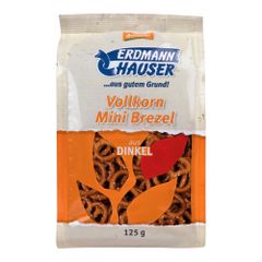 Bio Dinkel Vollkorn Minibrezel 125g - 6er Vorteilspack von Erdmannhauser