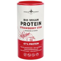 Organic Strawberry Star Protein Mix 200g – 6-pack value pack from Schalk Mühle