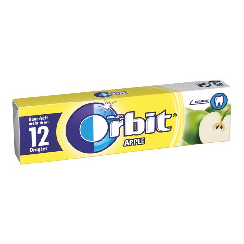 Orbit Chewing Gum Dragee Apple 12pcs - value pack of 30 from Orbit