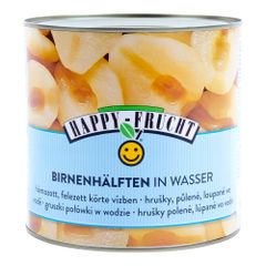 Birnenhälften im Wasser 2600g von Happy Frucht