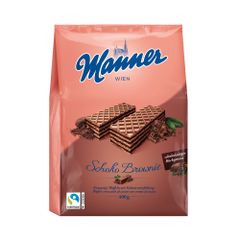 Manner Schoko Brownie Schnitten Beutel 400g