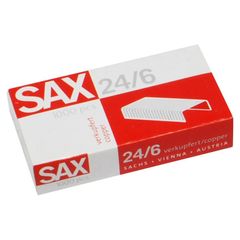 Heftklammern kupfer 24/6 1000 Stk. von Sax Bürobedarf