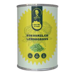 Bio Kokosmilch Lemongrass 400ml - 6er Vorteilspack von Vegan Pete