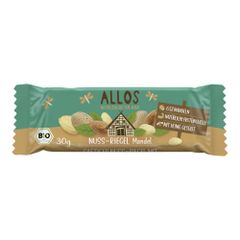 Bio Nuss-Schnitte Mandel m. Honig 30g - 25er Vorteilspack von Allos