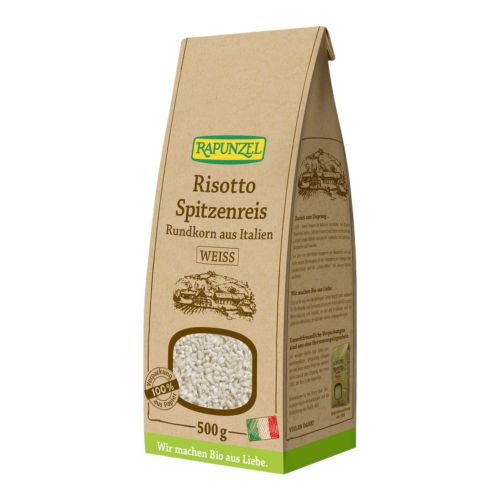 Bio Risotto Rundkorn Ribe weiss 500g - 6er Vorteilspack von Rapunzel Naturkost