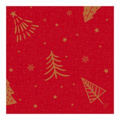 BioServiettenShimmerTrees40x40 60ct von Duni