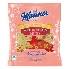 Manner Weihnachts Minis 150g