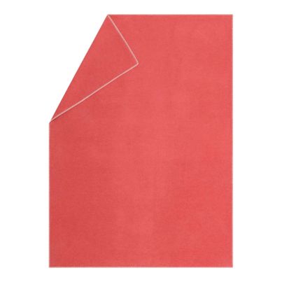 Light Cozy Blanket Solid Color Grenadine 140x200cm by David Fussenegger