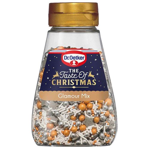 Dr. Oetker Xmas Glamour Mix Streudekor - 115g