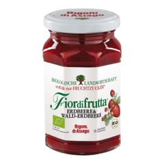 Bio Erdbeere & Wald-Erdbeere 250g - 6er Vorteilspack von Fiordifrutta