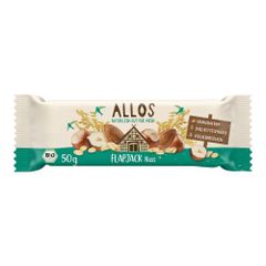 Bio Hafer Flapjack Nuss 50g - 16er Vorteilspack von Allos