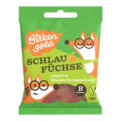 Bio Schlaufüchse zuckerfrei 50g - 10er Vorteilspack von Birkengold