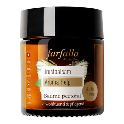 Bio Brustbalsam Aroma Help 30ml von Farfalla