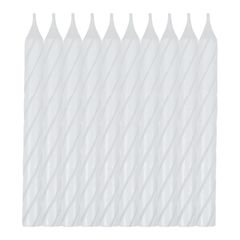 Geburtstagskerzen weiß 6cm 144Stück von Decor Service