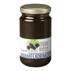 Bio Schwarze Ribisel Fruchtaufst. 225g - 6er Vorteilspack von Trausner - Marmeladenküche