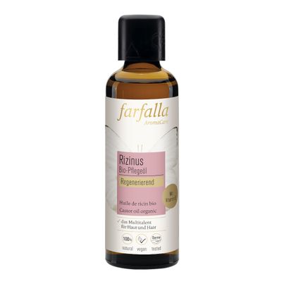 Organic bio-pfolid oil castor oil 75ml from Farfalla