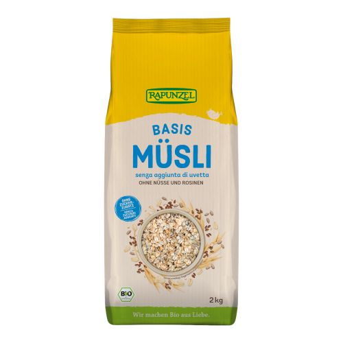 Bio Basis Müsli 2000g - 5er Vorteilspack von Rapunzel Naturkost