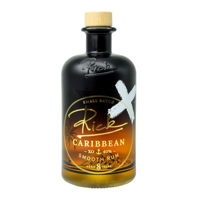 Bio Rick CARIBBEAN 8 Years Smooth Rum 40 Prozent 500ml von Rick Gin