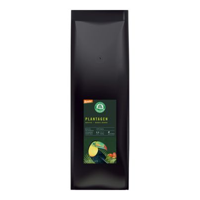 Bio Mexiko Plantagen Kaffee ganze Bohne 1000g - Kaffee von Lebensbaum