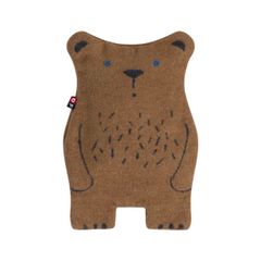 Körnerkissen Bär 30 x 19 cm - Ruggine - GRS zertifiziert - von David Fussenegger