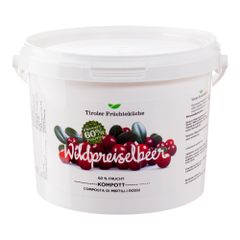 Wildpreiselbeeren 2000g von Unterweger Konfitüren UWE
