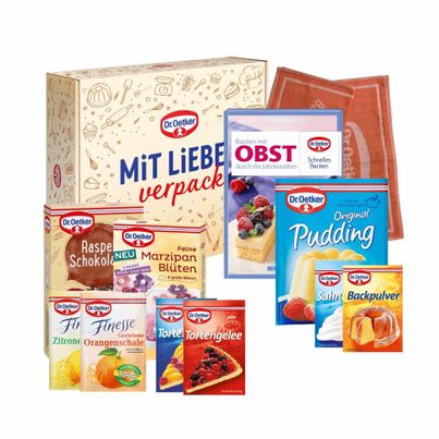 Dr. Oetker Rezept-Set Mit Liebe verpackt - Trendiges Kleingebäck