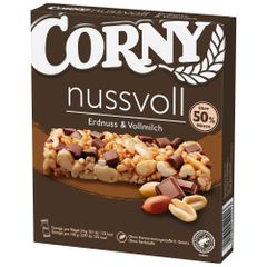 Corny nussvoll Erdnuss und Vollmilch  4er 96g