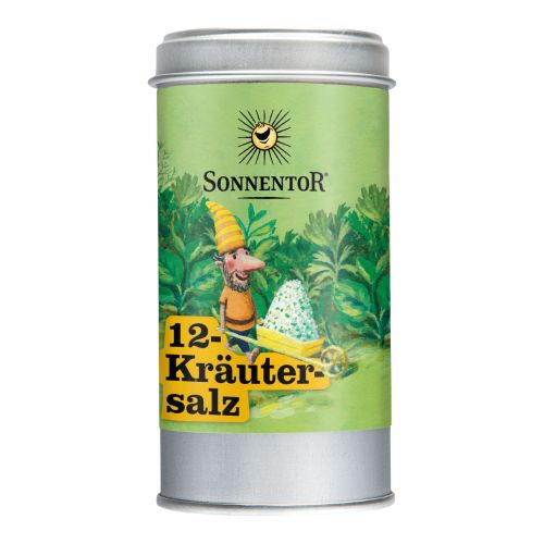 Organic 12-herb salt 75g - value pack of 6 from Sonnentor