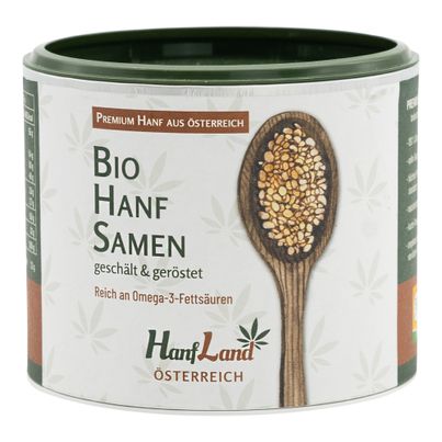 Bio Hanfsamen geschält geröstet 250g - 6er Vorteilspack von Hanfland