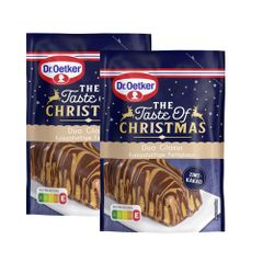 Dr. Oetker Duo Glasur Zimt-Kakao 125g 2er-Pack