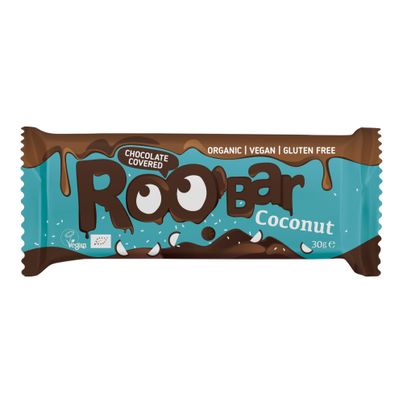 Bio Choc Coconut bar 30g - 16er Vorteilspack von Roobar