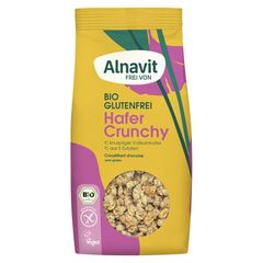 Organic Gluten-Free Oat Crunchy 300g – 6-pack value pack from Alnavit