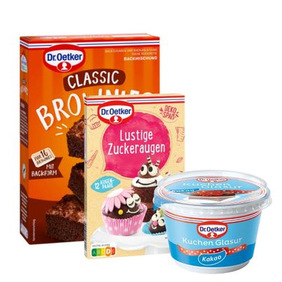 Dr. Oetker Rezept-Set Spooky Brownies