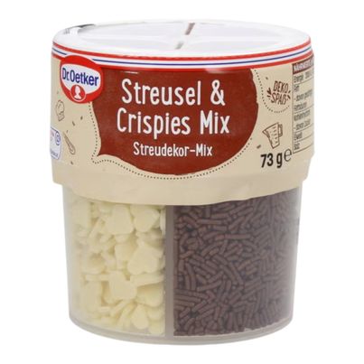 Dr. Oetker Schoko & Crispies Mix Streudekor 77g