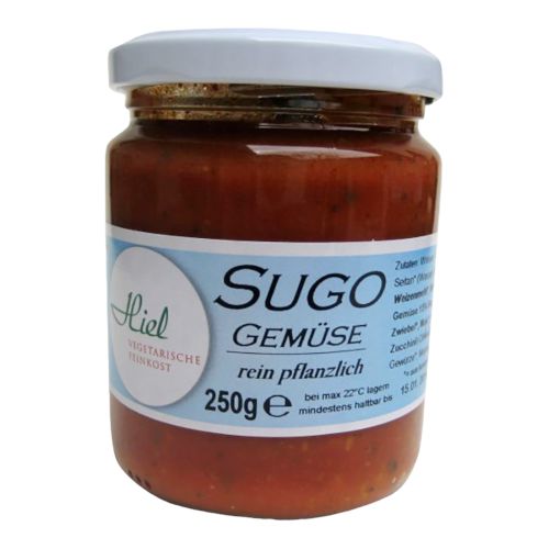 Organic Sugo Bolognese 250g - value pack of 6 from Hiel Vegetarian Delicatessen