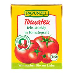 Bio Tomaten feinstückig im Tetrap. 390g - 12er Vorteilspack von Rapunzel