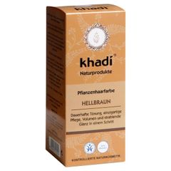 Bio Pflanzenhaarfarbe Hellbraun 100g