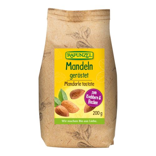 Bio Mandeln geröstet 200g - 8er Vorteilspack von Rapunzel Naturkost